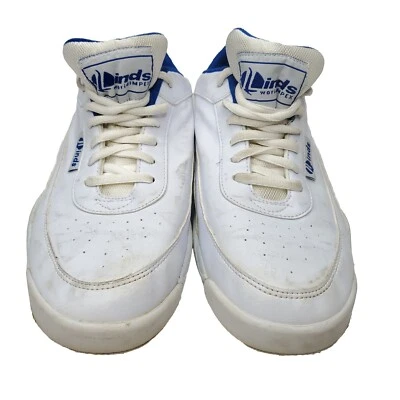 Tênis de boliche feminino LINDS clássico branco tamanho 7-1/2 - Imagem 1 de 4