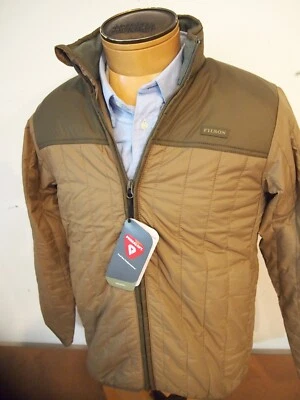 Filson Ultralight Quilted Nylon Jacket Primaloft Insulation NWT XS $195 Khaki - Image 1 of 4