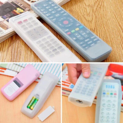 Silicone TV Remote Control Case Cover Home Air Conditioner Antidust Anti-scrat 」 - Image 1 of 4