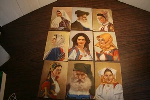 615/15 Serie completa di 10 cartoline di costumi sardi - Imagen 1 de 1