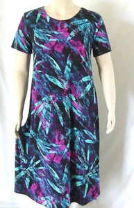 Jostar, Travel Knit Dress, long A-Line, Tank, Stretchy NO-IRON poly/span. 101 - Picture 1 of 1