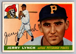 1955 TOPPS #142 JERRY LYNCH PIRATES - Picture 1 of 3