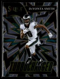 2021 Panini Select #TUR-11 DeVonta Smith Turbocharged NM/MINT - Picture 1 of 2