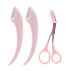 3Pcs/Set Eye Brow Trimmer Hair Removal Razor Scissors Brow Comb Beauty Tool