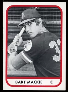 1981 Team Issue Batavia Trojans Bart Mackie RC INDIOS LINNWOOD WA - Imagen 1 de 1