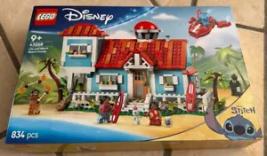 LEGO Disney Lilo and Stitch Beach House 43268 Toy Building Kit 834 pcs - Picture 1 of 6