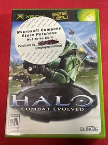 Halo: Combat Evolved (Microsoft Xbox, 2001) versión original copia de empleado rara - Imagen 1 de 8