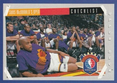 Charles Barkley 1994 Upper Deck #507 McDonald's Open Checklist-Free Shipping - Image 1 of 2