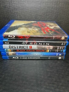 Blu-Ray Lot Action/Drama 6 Movies 300 47 Ronin District 9 Black Hawk Down Legend - Imagen 1 de 7