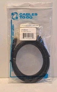 Cables To Go - 02307 - 6ft Value Series S-Video Cable (Black) - Picture 1 of 3