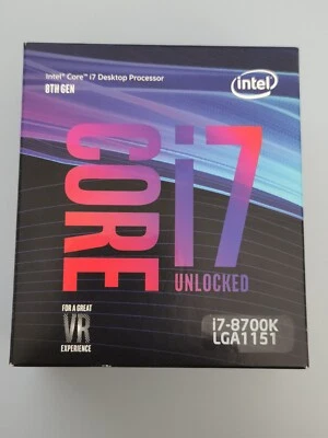 Intel Core i7 Desktop processor 8th Gen i7-8700k - Image 1 of 4