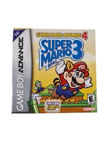 Super Mario Advance 4: Super Mario Bros. 3 Game Boy Advance Game 2003 Authentic - Picture 1 of 12