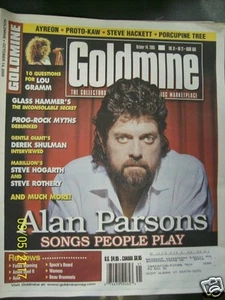 GOLDMINE MAGAZINE ISSUE 658 ALAN PARSONS,LOU GRAMM OCTOBER 14,2005 - Picture 1 of 1
