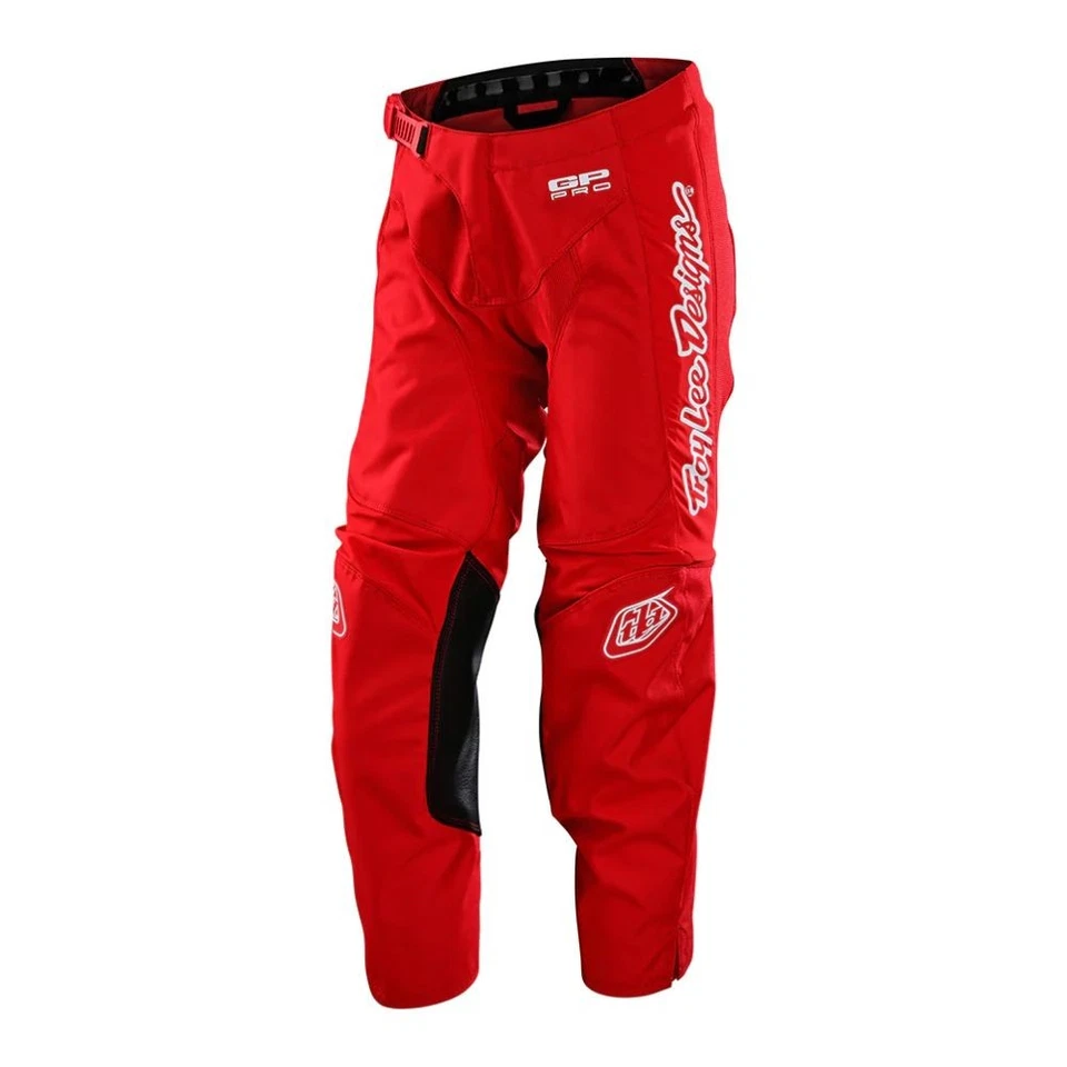 Troy Lee Designs Youth GP Pro Mono Motocross Pants-Red-24 - Image 1 of 1