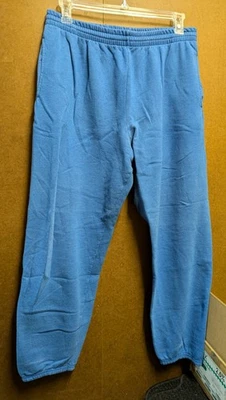 Pantalones deportivos vintage Fruit of the Loom hechos en EE. UU. azul verde azulado talla grande Foto 1 de 4