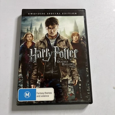 Harry Potter and the Deathly Hallows : Part 2 (DVD, 2011) Region 4 - Image 1 of 4