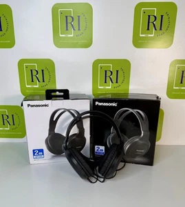 Panasonic RP-HT161-K Over the Ear Headphone - Black - Picture 1 of 4