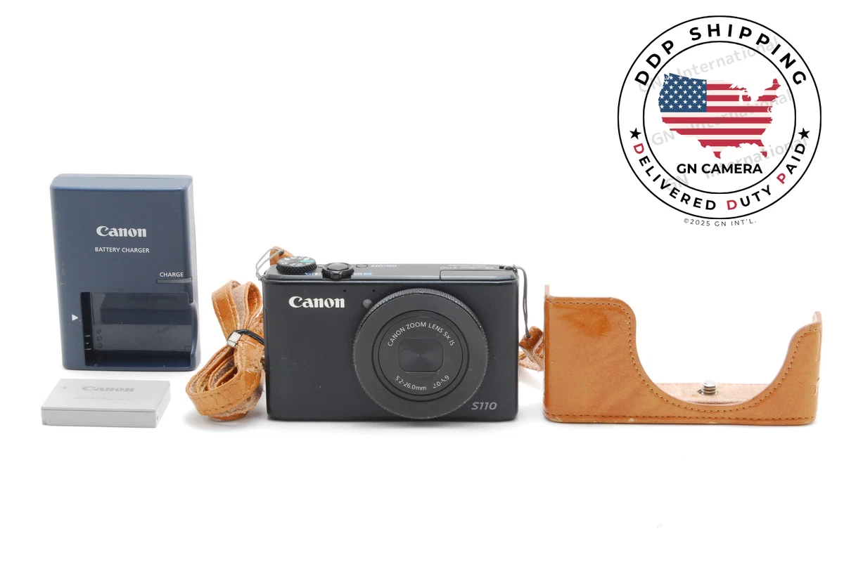 Canon　PowerShot　S110 　ジャンク Canon PowerShot S110 12.1MP Digital Camera Black made in Japan | eBay