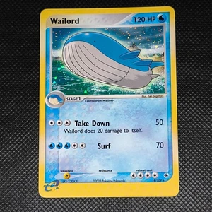 Pokemonkarte | Wailord 14/109 | Ex Rubin & Saphir - Englisch - Holo - Bild 1 von 10