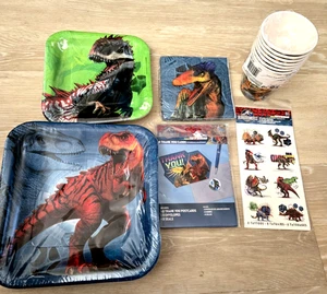 Jurassic World Party Set, 6 piece. New! - Picture 1 of 13