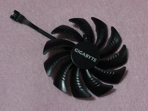 Cooler Fan For GIGABYTE GTX 960 1050 1060 1070 RX 470 480 570 580 T129215SU 87mm - Afbeelding 1 van 3