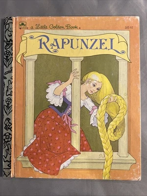 Vintage A Little Golden Book Rapunzel 207-57 1991 #3534 - Imagem 1 de 4