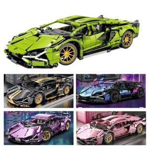 Bloques de construcción Technic Race Car Block Set chapado en oro Lamborghini nuevo precintado - Imagen 1 de 10