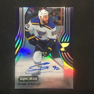 2019-20 UPPER DECK RYAN O’REILLY SYNERGY HOCKEY NO. 19 #ed 59/90 ST. LOUIS BLUES