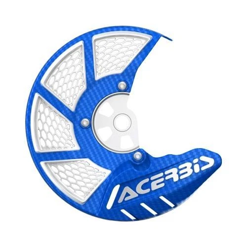 Acerbis Blue Vented X-Brake 前盘盖带安装适用于 Husqvarna 14-19 TC85 — 第 1/1 张图片