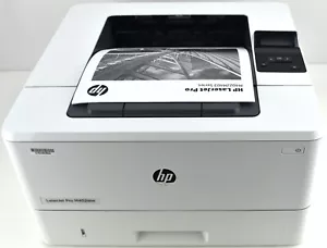 HP LaserJet Pro M402dne Monochrome Printer Under 16K Page Count with 100% Toner - Picture 1 of 7
