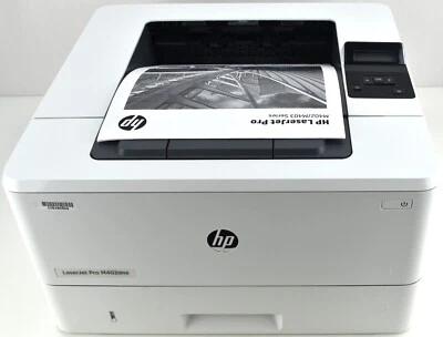 HP LaserJet Pro M402dne Monochrome Printer Under 6,488 Page Count w/ 100% Toner - Image 1 of 4