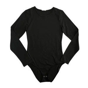 LARGE LULAROE NOVA BODYSUIT ~ SOLID BLACK ~ Sizes 12-14; Long-Sleeved; nwt - Picture 1 of 4