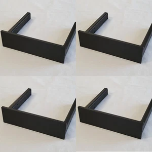 Set of 4 - 5.25 Optical Drive Bay Cover Universal Fit PC Replacement Parts Black - Picture 1 of 8