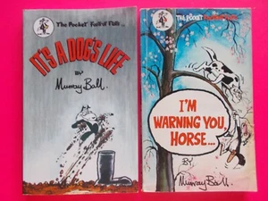 IT'S A DOG'S LIFE & I'M WARNING YOU, HORSE... By MURRAY BALL - FOOTROT FLATS - Picture 1 of 6
