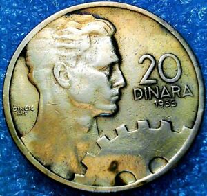 1955 Yugoslavia 20 Dinara