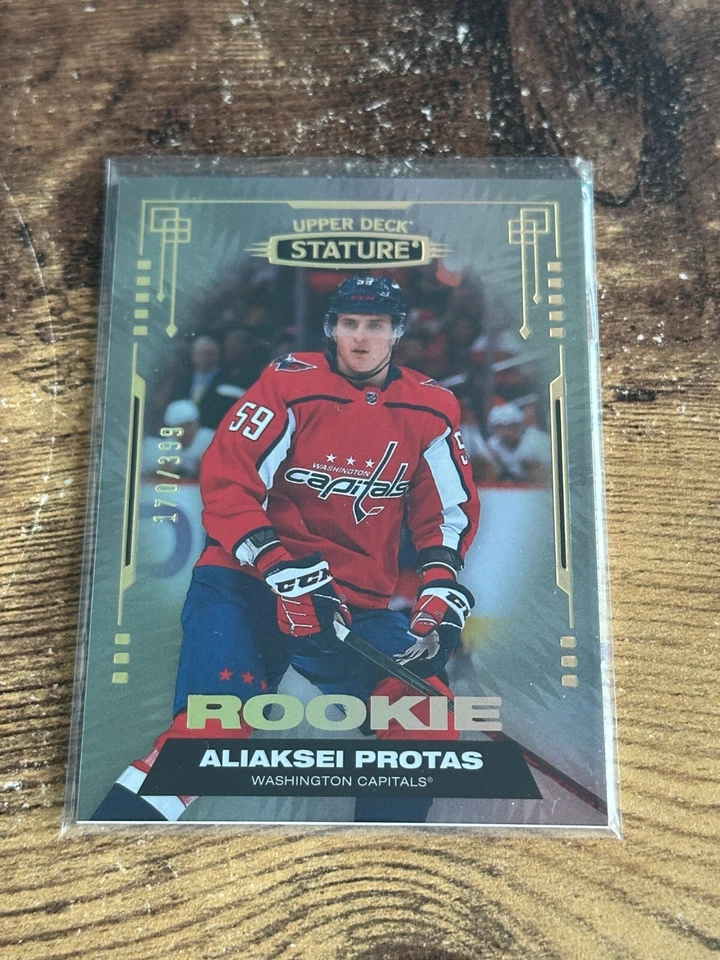 2021-22 Upper Deck Stature Rookies /399 Aliaksei Protas #154 Rookie RC - Image 1 of 1