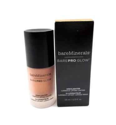 BareMinerals Fierce Barepro Glow Highlighter Full Size 0.5oz/14ml Brand New Box - Image 1 of 3