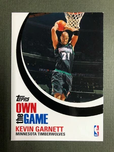 2007-08 Topps Basketball Own the Game #OTG4 Kevin Garnett NM Nice! - Picture 1 of 8
