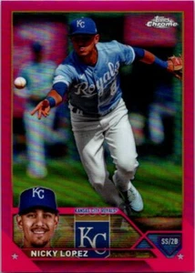 2023 Topps Chrome Update #USC117 Nicky Lopez Magenta #/399 - Bild 1 von 2