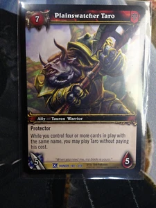 World of Warcraft (WOW) Fields of Honor "Plainswatcher Taro" 140/208 X1 - Picture 1 of 1