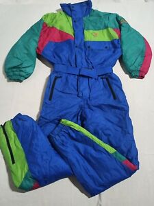 Vintage Egemony 90 's Ski wear All in one snow suit , Size M