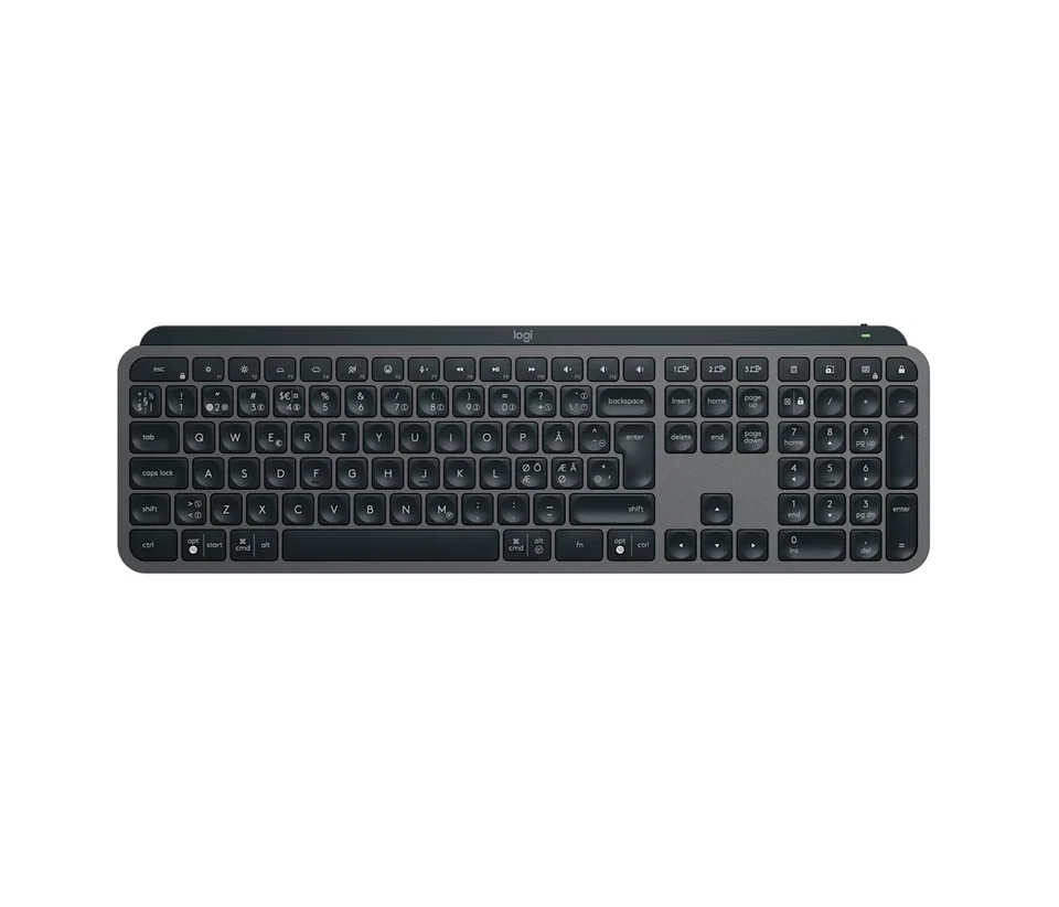 Logitech MX Keys - Replacement Keycaps  - UK Layout - Including Hinge - Image 1 of 1