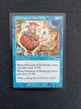 1x Delusions of Mediocrity MTG Urza's Legacy NM/LP Magic Regular