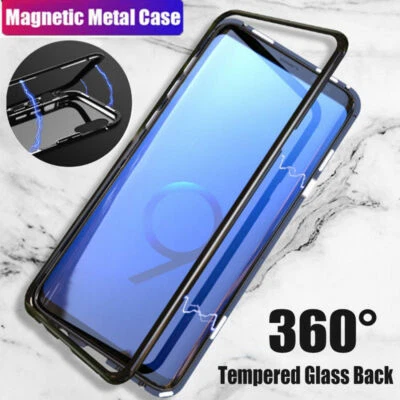 Case For Samsung Galaxy S8 Plus Magnetic 360 Full Body Heavy Duty Phone Cover - Image 1 of 4