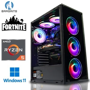 Gaming PC AMD Ryzen 5 5500GT - 32GB DDR4 / 8GB RTX 4060 / 2TB SSD - Windows 11 - Picture 1 of 7