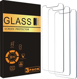 3-PACK Tempered HD GLASS Screen Protector For iPhone 15 14 13 12 11 X Pro Max - Picture 1 of 7