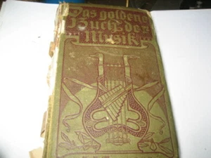 german lanuage book on musical composers 1900 print - Bild 1 von 12