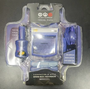 MadCatz GameBoy Advance Travel Pack Screen Light Link Cable Car Charger Sealed - Picture 1 of 9