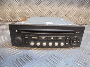 2006 PEUGEOT 207 1.6 HDi S 5DR MK1 9HX RD4-N1-00 CD PLAYER 96613826XT - Picture 1 of 3