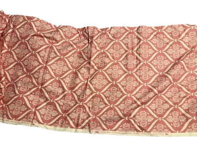 JUBILEE #2852 Pink White MEDALLION BY BUNNY HILL DESIGNS FOR MODA 72x132" - Image 1 of 2